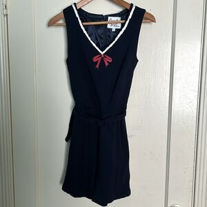 ModCloth Nautical Navy Swimsuit